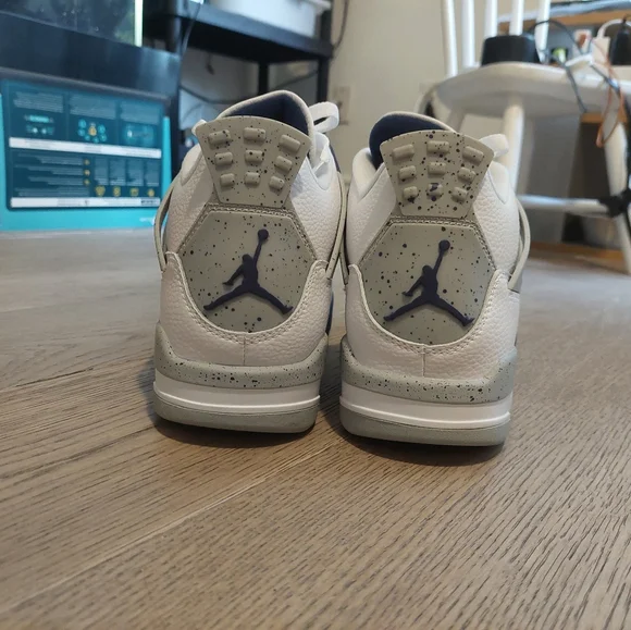 Jordan 4 Midnight Navy Size 10 Deadstock - Picture 3 of 7